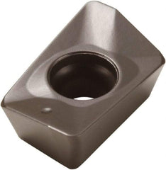 Seco - XOMX120408 M12 Grade MK2050 Carbide Milling Insert - TiSiN/TiAlN Finish, 1/4" Thick, 0.425" Inscribed Circle - Eagle Tool & Supply