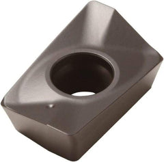 Seco - XOMX180612 M14 Grade MK2050 Carbide Milling Insert - TiSiN/TiAlN Finish, 1/4" Thick, 0.441" Inscribed Circle - Eagle Tool & Supply