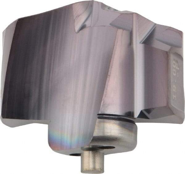 Seco - Series SD400, 19mm Diam 140° Replaceable Drill Tip - Carbide, Uncoated, Through Coolant - Eagle Tool & Supply