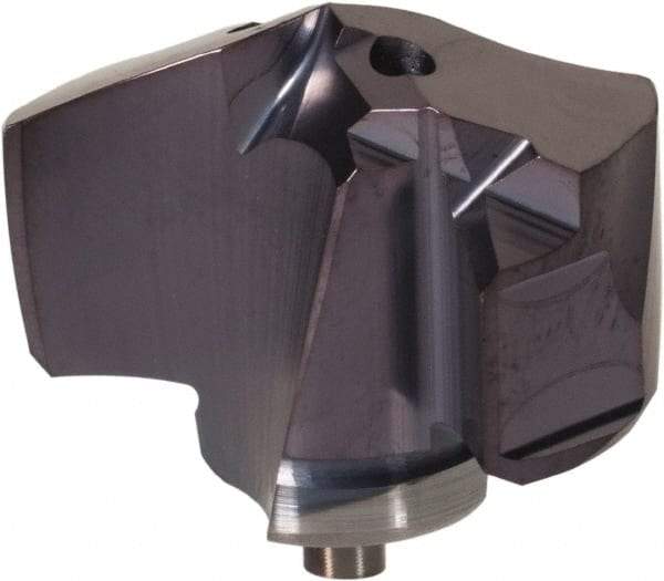 Seco - Series SD400, 18.8mm Diam 140° Replaceable Drill Tip - Carbide, Uncoated, Through Coolant - Eagle Tool & Supply