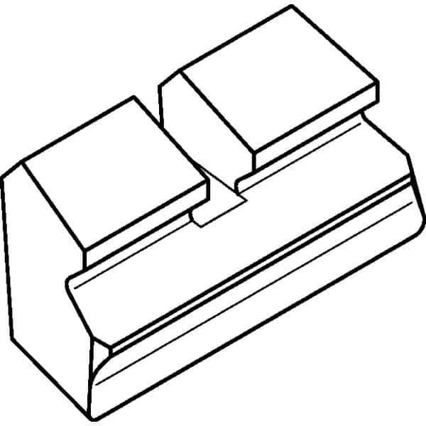 Kennametal - BPHX1203 Grade KD1415 PCD Milling Insert - Uncoated, 0.1213" Thick - Eagle Tool & Supply