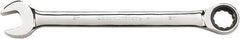 GearWrench - 1-1/4" 12 Point Combination Wrench - 0° Offset Angle, 16-3/4" OAL, Steel, Polished Finish - Eagle Tool & Supply