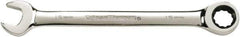 GearWrench - 27mm 0 Point Combination Wrench - 14.142" OAL, Steel, Polished Finish - Eagle Tool & Supply