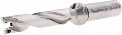 Iscar - 17/32" to 35/64" Diam, 5xD, 2.65" Max Depth, 5/8" Shank Diam, 5.24" OAL, Replaceable-Tip Drill - FCP, ICK, ICK-2M, ICM, ICP, iCP-2M Insert, 65980831 Toolholder, Series SumoCham - Eagle Tool & Supply