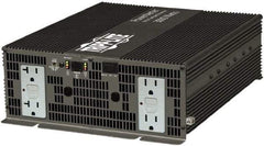 Tripp-Lite - 4 Connection, 12 VDC Input, 120 VAC Output, 6,000 Peak Wattage, Surface Mount Power Inverter - 10-1/2" Wide x 4" Deep x 4" High, 3,000 Watt Continuous Output Power, Fan Cooled - Eagle Tool & Supply
