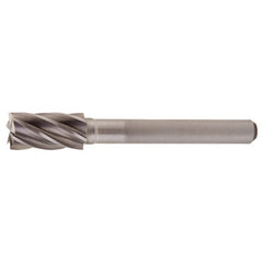 SB-6 Aluminum Cut Solid Carbide Bur-Cylindrical with End Cut