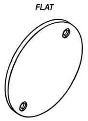 Mahr - Flat Drop Indicator Back - Use with AGD Group 4 Series E/R - Eagle Tool & Supply