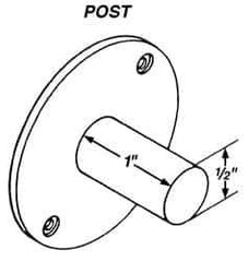 Mahr - Post Drop Indicator Back - Use with AGD Group 4 Series E/R - Eagle Tool & Supply