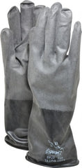 SHOWA - Size XL (10), 14" Long, 14 mil, Unsupported, Butyl Chemical Resistant Gloves - Eagle Tool & Supply