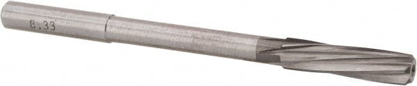 Magafor - 8.3312mm Solid Carbide 6 Flute Chucking Reamer - Eagle Tool & Supply