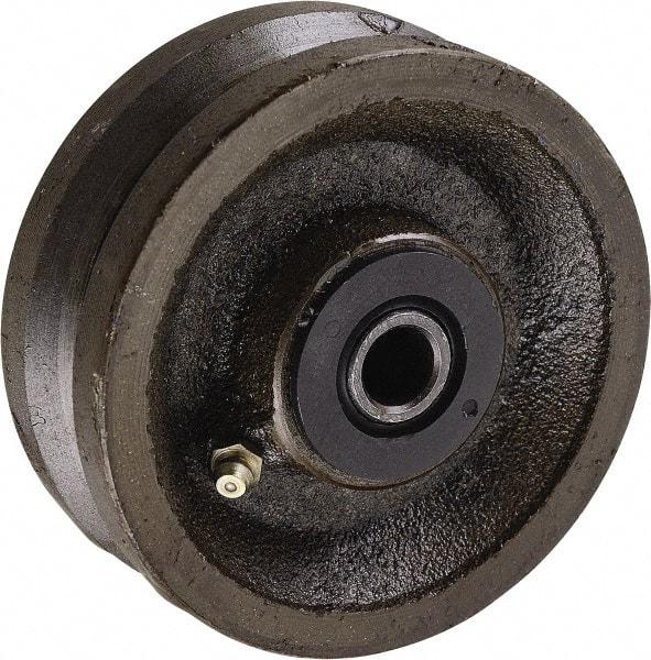 Value Collection - 3/4" ID, Caster Replacement Wheel with Roller Bearing - 600 Lb Load Capacity, 2" Hub Length, 1/2" Axle - Eagle Tool & Supply