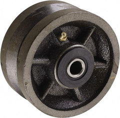 Value Collection - 3/4" ID, Caster Replacement Wheel with Roller Bearing - 800 Lb Load Capacity, 2-1/8" Hub Length, 1/2" Axle - Eagle Tool & Supply