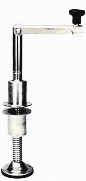 Vestil - 30 Inches Overall Height, 5,000 Lbs. Load Limit Leveling Jack - 4-1/2 Inches to 25-1/2 Inches Height Below Frame, 21 Inch Long Screw Travel - Eagle Tool & Supply