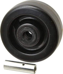 Albion - 5 Inch Diameter x 2 Inch Wide, Phenolic Caster Wheel - 1,000 Lb. Capacity, 2-3/8 Inch Hub Length, 1/2 Inch Axle Diameter, Self-Lube Bearing - Eagle Tool & Supply