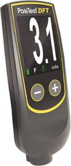 Made in USA - 0 to 40 mil Digital Coating Thickness Gage - For Use with Ferrous Bases - Eagle Tool & Supply