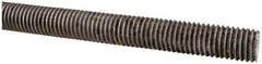 Made in USA - 5/8-11 UNC (Coarse), 6' Long, Low Carbon Steel Threaded Rod - Oil Finish Finish, Right Hand Thread - Eagle Tool & Supply