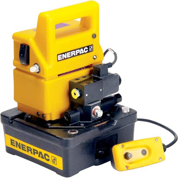 Enerpac - Power Hydraulic Pumps & Jacks Type: Electric Pressure Rating (psi): 10000 - Eagle Tool & Supply