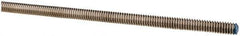 Made in USA - 1/4-20 UNC (Coarse), 6' Long, Stainless Steel Threaded Rod - Right Hand Thread - Eagle Tool & Supply