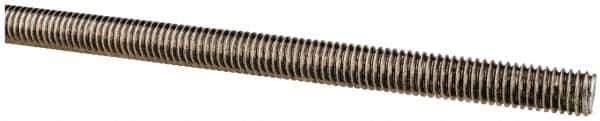 Made in USA - 3/8-16 UNC (Coarse), 6' Long, Stainless Steel Threaded Rod - Right Hand Thread - Eagle Tool & Supply