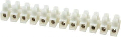 Ideal - 0.7mm High x 7.9mm Long, Terminal Block Barrier Strip - Use with 12 Pole Terminal Blocks - Eagle Tool & Supply