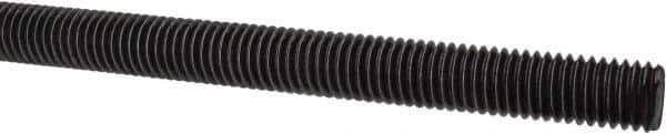 Value Collection - 1/2-13 UNC (Coarse), 6' Long, Alloy Steel Threaded Rod - Plain Finish, Right Hand Thread - Eagle Tool & Supply