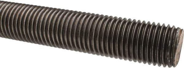 Value Collection - 1-1/4-7 UNC (Coarse), 6' Long, Alloy Steel Threaded Rod - Right Hand Thread - Eagle Tool & Supply