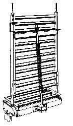 Dematic - 36 Inch Long Gate Sections for Conveyors - Counterbalanced Type, 30 Inch Wide - Eagle Tool & Supply