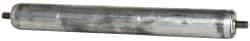 Made in USA - Replacement Conveyor Roller for 16 Inches Between Frame - 1.9 Inch Diameter, 7/16 Inch Axle, Galvanized Steel Finish, 16 Gage - Eagle Tool & Supply