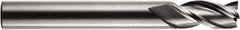 RobbJack - 5/8", 1-1/4" LOC, 5/8" Shank Diam, 3-1/2" OAL, 3 Flute, Solid Carbide Square End Mill - Single End, Diamond-Like Carbon (DLC) Finish, Spiral Flute, 35° Helix, Centercutting, Right Hand Cut, Right Hand Flute, Series A1-303 - Eagle Tool & Supply
