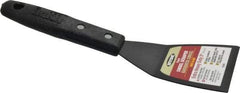 Hyde Tools - Stiff Carbon Steel Bent Chisel - 3" Blade Width, Polypropylene Handle - Eagle Tool & Supply