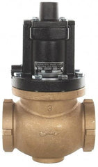 Magnatrol Valve - 3" Port, 2 Way, Bronze Solenoid Valve - Normally Open - Eagle Tool & Supply
