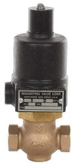 Magnatrol Valve - 1/2" Port, 2 Way, Bronze Solenoid Valve - Normally Open - Eagle Tool & Supply