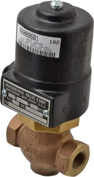 Magnatrol Valve - 1/2" Port, 2 Way, Solenoid Valve - Normally Closed - Eagle Tool & Supply