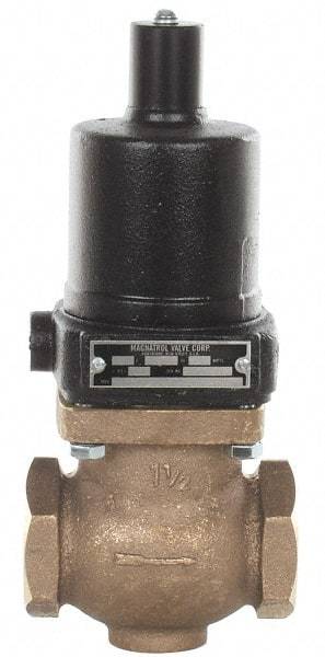 Magnatrol Valve - 1-1/2" Port, 2 Way, Solenoid Valve - Normally Open - Eagle Tool & Supply