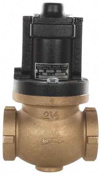 Magnatrol Valve - 2-1/2" Port, 2 Way, Solenoid Valve - Normally Closed - Eagle Tool & Supply