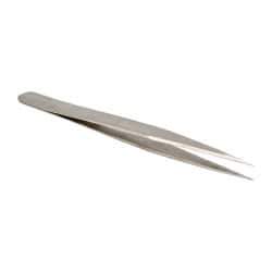 Value Collection - 4-1/4" OAL 3C-SA Dumont-Style Swiss Pattern Tweezers - Shorter Version of Pattern #3 - Eagle Tool & Supply