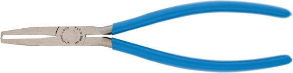 Channellock - 8" OAL, End Cutting Pliers - 1-3/16" Jaw Length x 17/32" Jaw Width, Plastic Dipped Handle - Eagle Tool & Supply