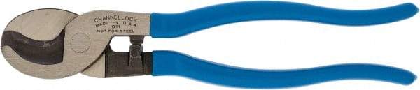 Channellock - 9-1/2" OAL, Cable Cutter - Plastic Dipped Handle - Eagle Tool & Supply