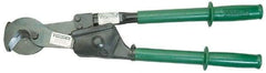 Greenlee - 27-1/2" OAL, 1,500 MCM Capacity, Cable Cutter - Rubber Handle - Eagle Tool & Supply