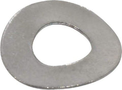 Value Collection - M5 Screw, 5.3mm ID x 11mm OD, Grade 18-8 Stainless Steel Wave Disc Spring - 0.5mm Thick, 2.2mm Overall Height - Eagle Tool & Supply