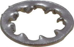 Value Collection - M4 Screw, 4.3mm ID, Stainless Steel Internal Tooth Lock Washer - 8mm OD, Uncoated, Grade 18-8 & Austenitic A2 - Eagle Tool & Supply