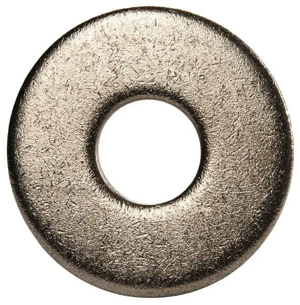 Value Collection - M10 Screw, Grade 316 Stainless Steel Fender Flat Washer - 10.5mm ID x 30mm OD, Plain Finish - Eagle Tool & Supply