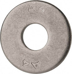 Value Collection - M12 Screw, Grade 316 Stainless Steel Fender Flat Washer - 13mm ID x 37mm OD, Plain Finish - Eagle Tool & Supply