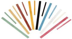Value Collection - 800 Grit Ceramic Rectangular Polishing Stone - Super Fine Grade, 5/32" Wide x 4" Long x 1/32" Thick - Eagle Tool & Supply