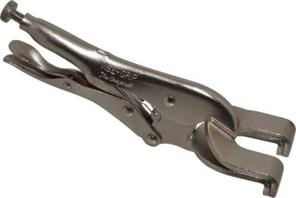 Irwin - 9" OAL Standard Jaw Panel Clamp Weld Locking Pliers - 3/8" Jaw Depth, 3/8" Jaw Opening - Eagle Tool & Supply