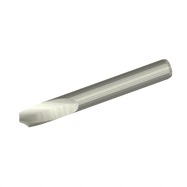 Kennametal - 4mm Body Diam, 120°, 54mm OAL, Solid Carbide Spotting Drill - Eagle Tool & Supply