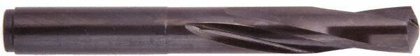 National Twist Drill - 3/8" 140° Cobalt Jobber Drill - Gold Finish Finish, Right Hand Cut, Spiral Flute, Straight Shank, 3" OAL, Notched Point - Eagle Tool & Supply