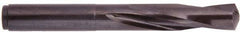 National Twist Drill - 3/8" 140° Cobalt Jobber Drill - Gold Finish Finish, Right Hand Cut, Spiral Flute, Straight Shank, 3" OAL, Notched Point - Eagle Tool & Supply