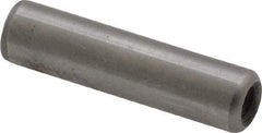 Gibraltar - 5/16" Diam x 1-1/4" Pin Length C-1215 Case Hardened Steel Pull Out Dowel Pin - 1 Beveled & 1 Threaded End - Eagle Tool & Supply