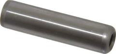 Gibraltar - 3/8" Diam x 1-1/2" Pin Length C-1215 Case Hardened Steel Pull Out Dowel Pin - 1 Beveled & 1 Threaded End - Eagle Tool & Supply